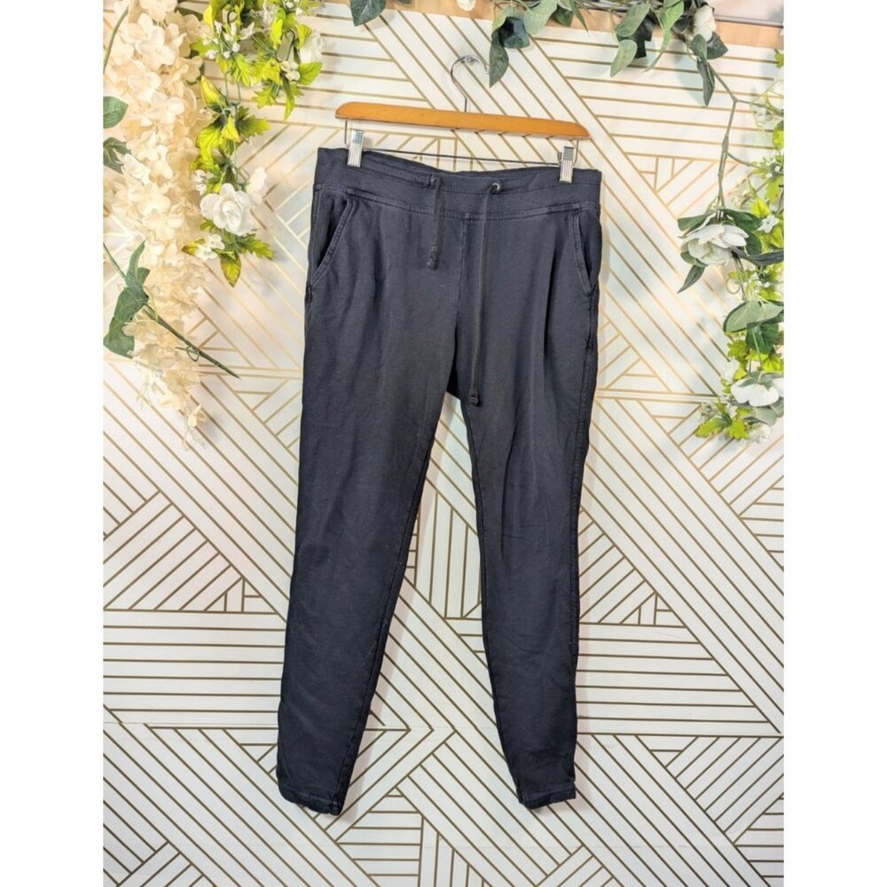 STANDARD JAMES PERSE Women's Cotton Joggers Ankle Tie Waist Size 1 READ